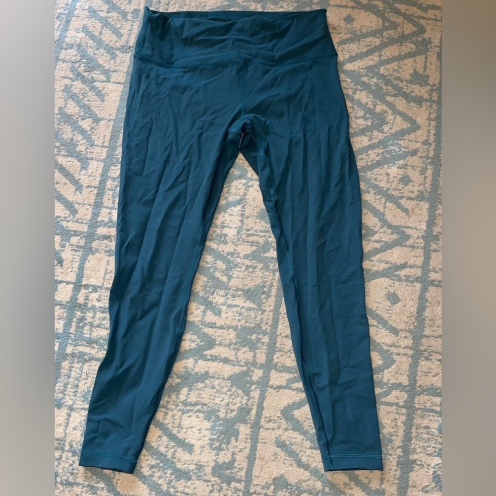 Lululemon Athletica Teal Leggings
